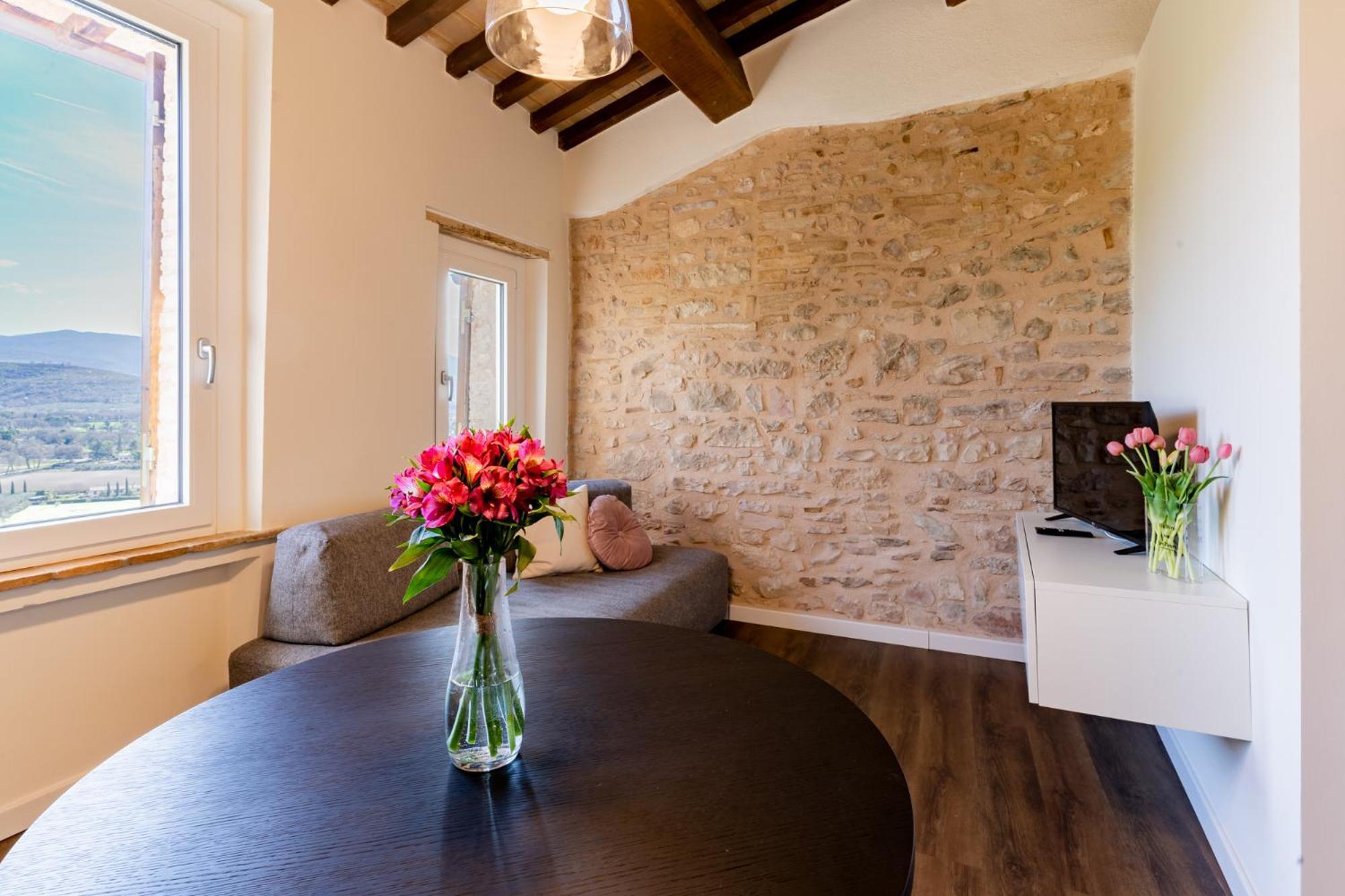 Incanto A Spello: Raffinato Appartamento Per Due 外观 照片
